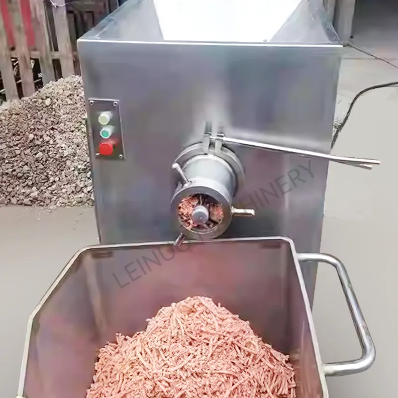 The fully automatic JR-300 large meat grinder is suitable for various requirements of meat products - Meat Grinder - foodmachtech